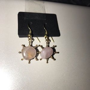 ToniBlake RoseQuarts Charm Earrings